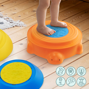 Αισθητηριακό μονοπάτι για παιδιά - Πολύχρωμη χελώνα