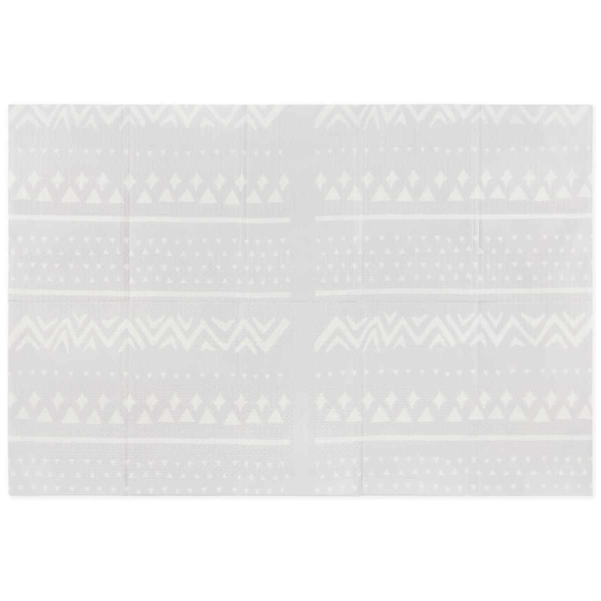 Αναδιπλούμενο στρώμα αφρού διπλής όψης 180 x 120 x 1cm - Exotic Elephants/Delicate Grey