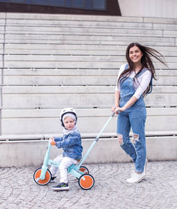 Παιδικό τρίκυκλο, ποδήλατο cross country, καροτσάκι - 5 σε 1 από την HyperMotion