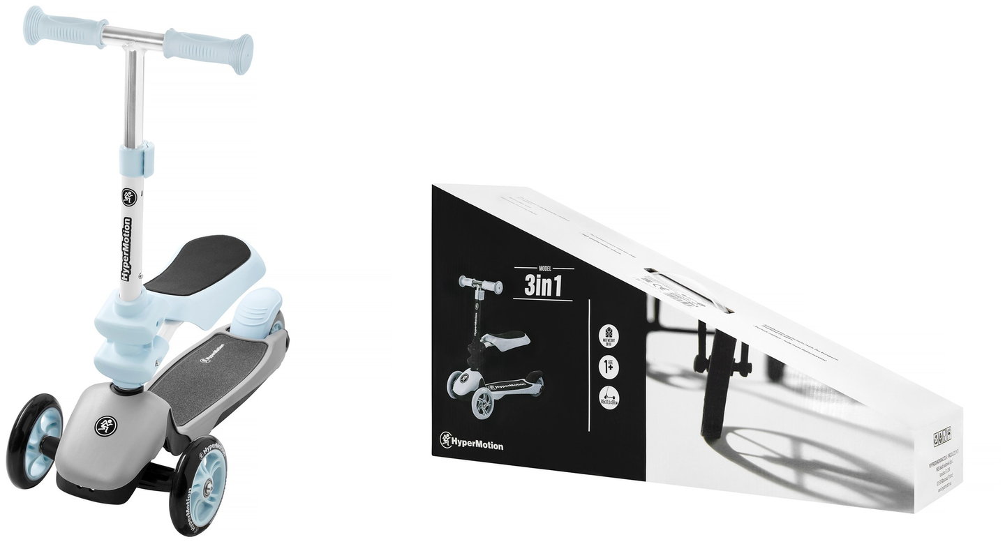 HyperMotion 3in1 τρίκυκλο ισορροπίας - μπλε