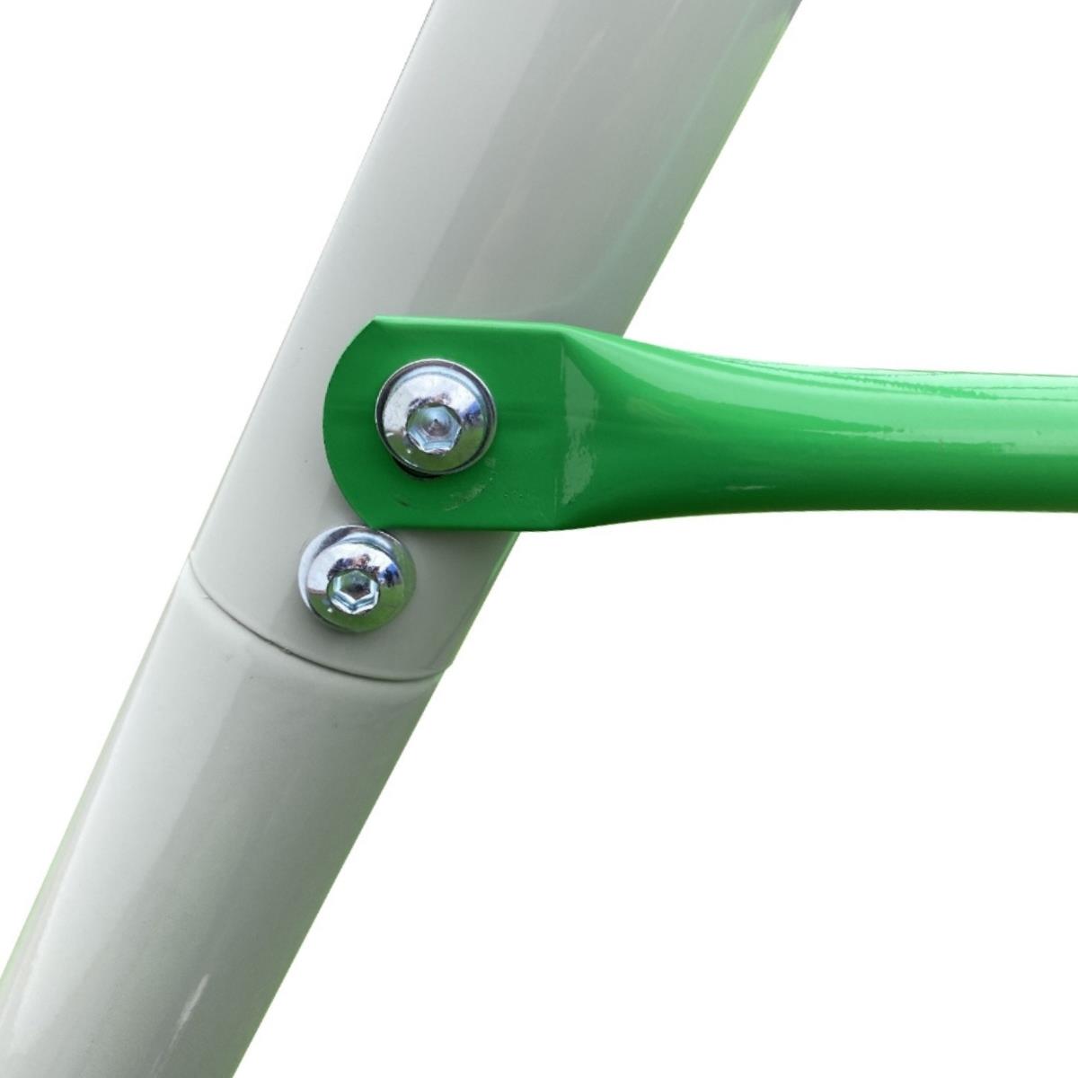 XL παιδική χαρά κήπου για παιδιά με κούνια πελαργού, σκάλα και δίχτυ αναρρίχησης