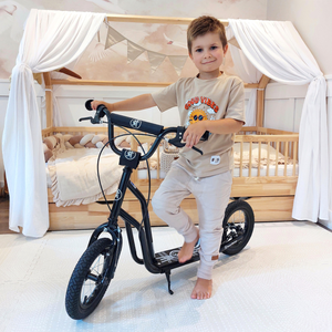 HyperMotion VIVA 12 σκούτερ (30cm με αντλητικούς τροχούς) - Μαύρο