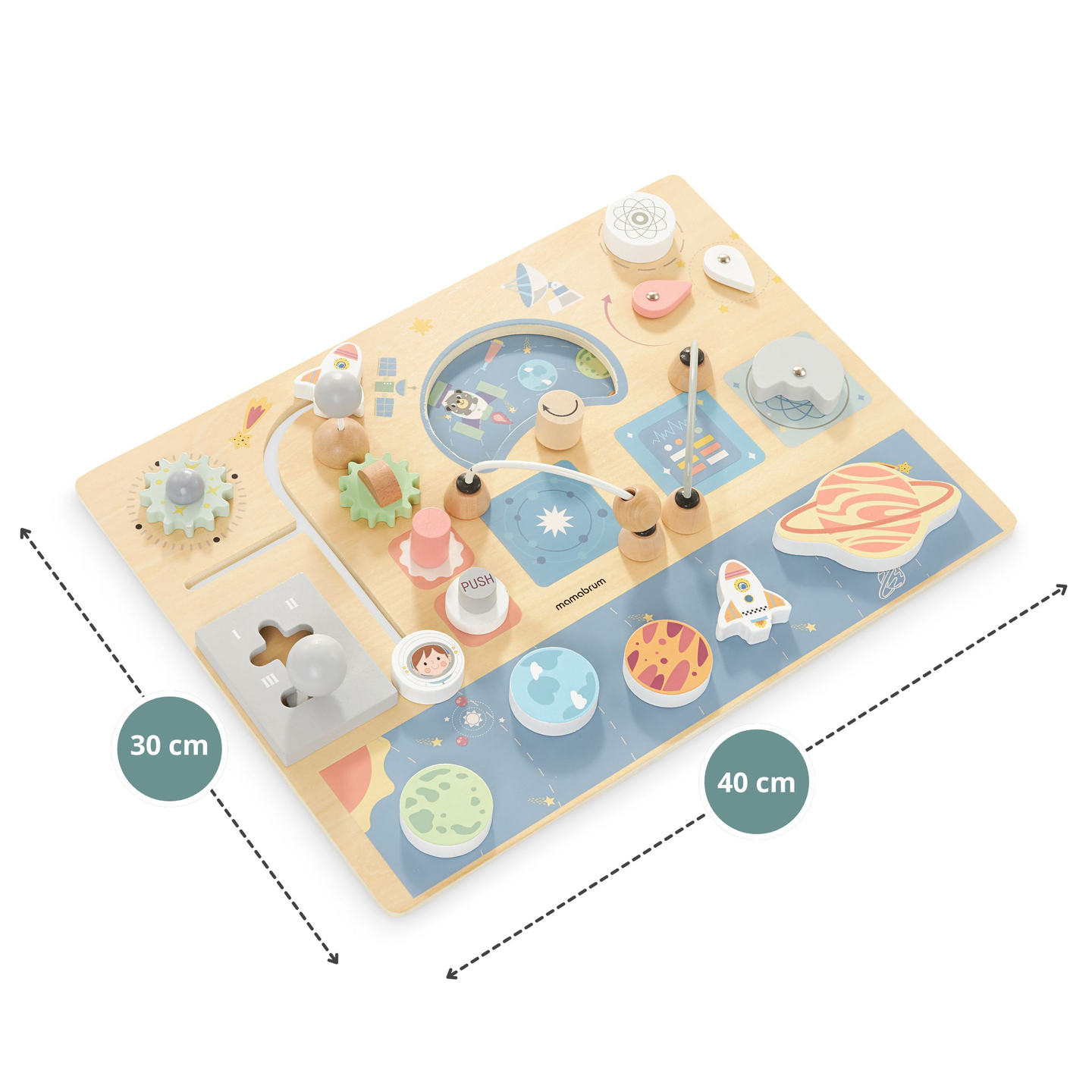 Ξύλινη σανίδα χειρισμού - Cosmos