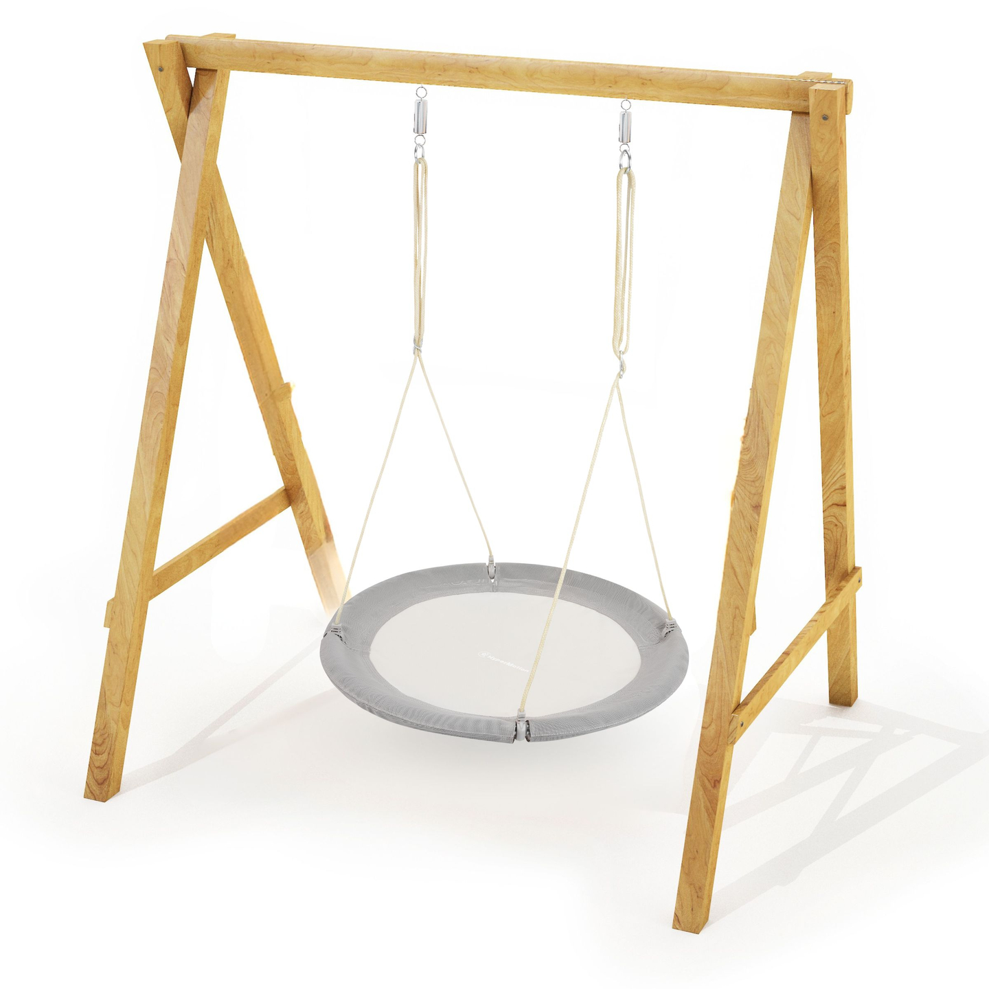 Κούνια φωλιά πελαργού HyperMotion - διάμετρος 100 cm, γκρι χρώμα