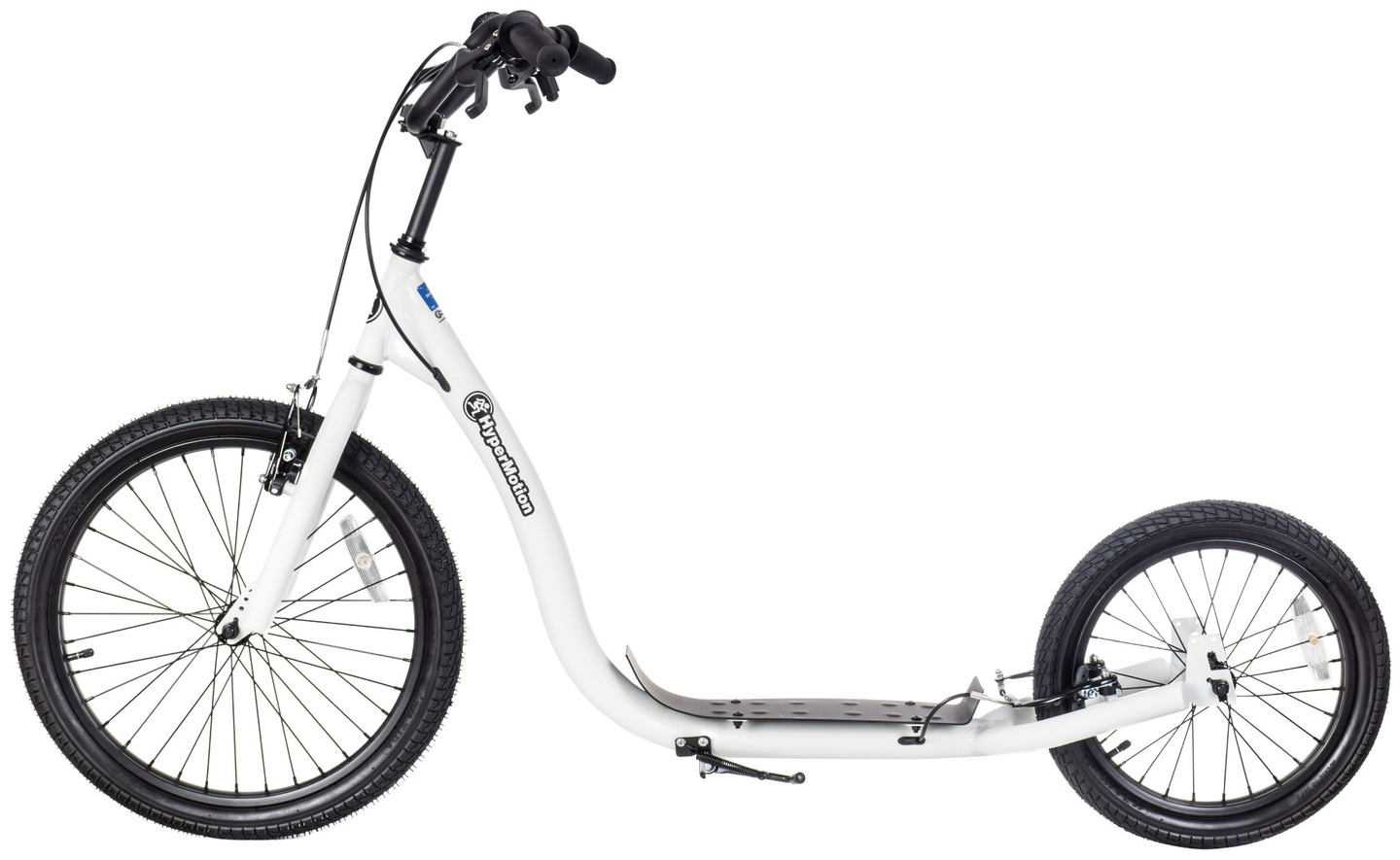 Σκούτερ πόλης HyperMotion RIVA με φουσκωτούς τροχούς 50 cm και 40 cm