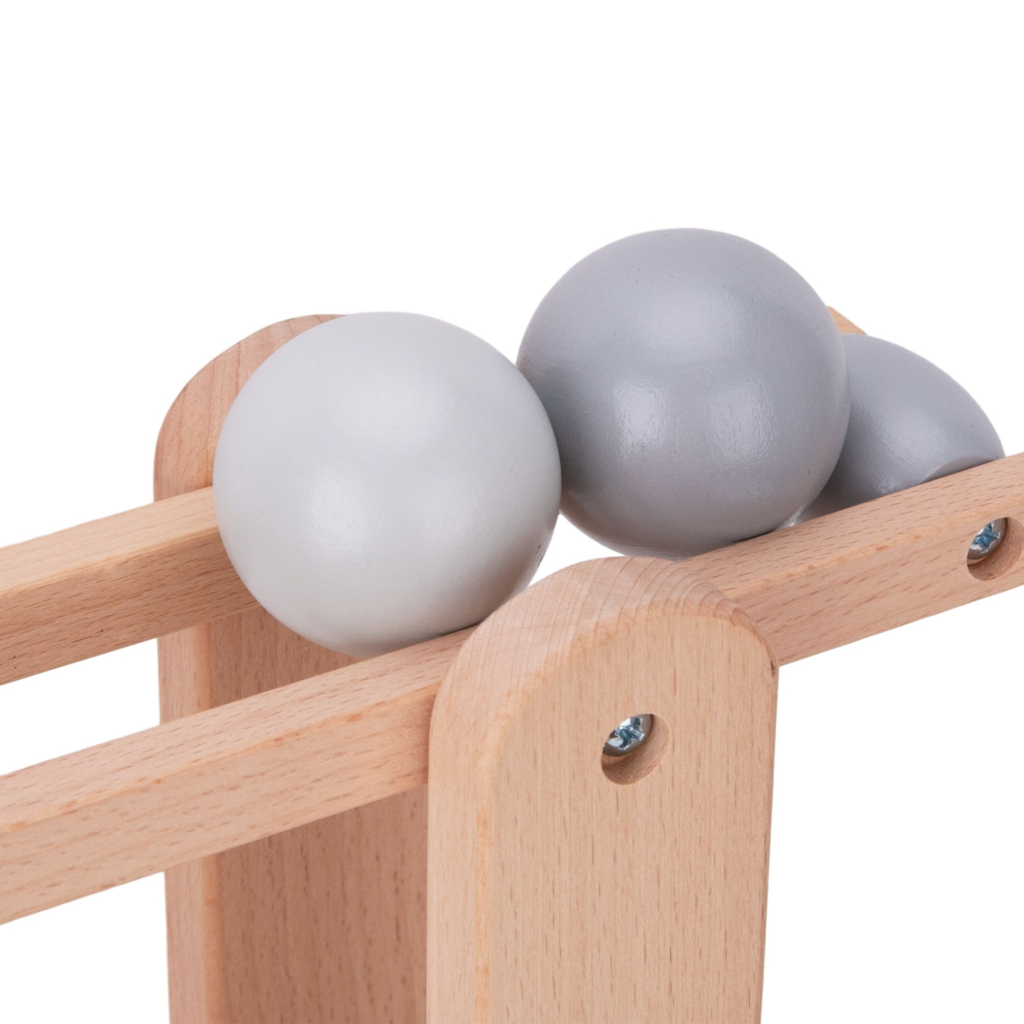 Μεγάλο ξύλινο αδιέξοδο - τσουλήθρα με περιστρεφόμενα στοιχεία