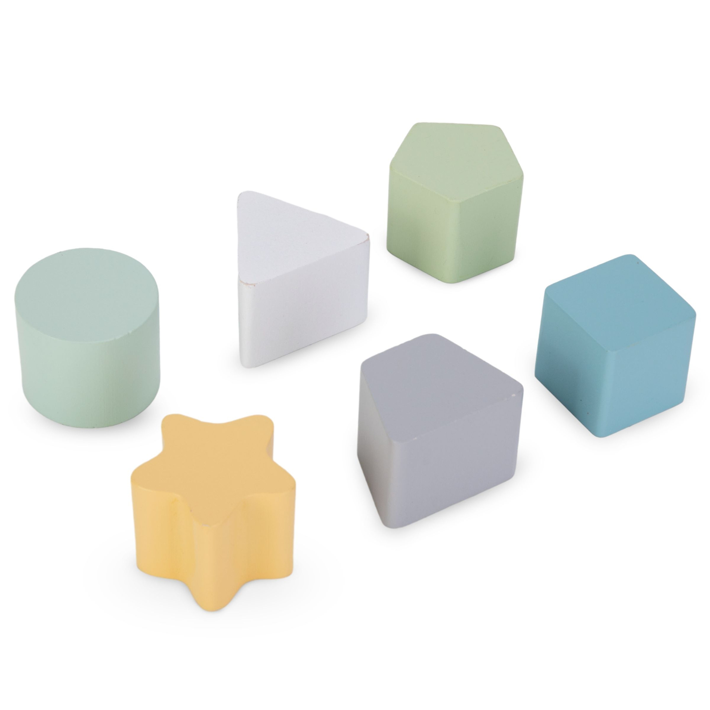 Μεγάλος ξύλινος κύβος δραστηριότητας με βρόχο - Montessori