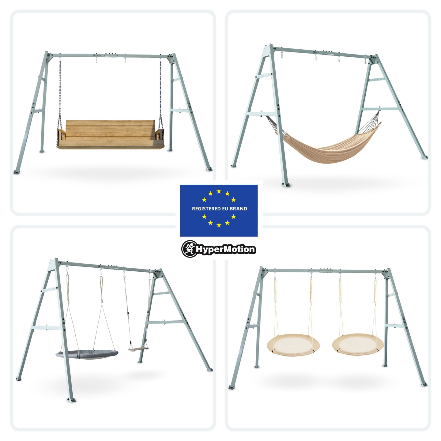 Ατσάλινο πλαίσιο για κούνια κήπου ή αιώρα