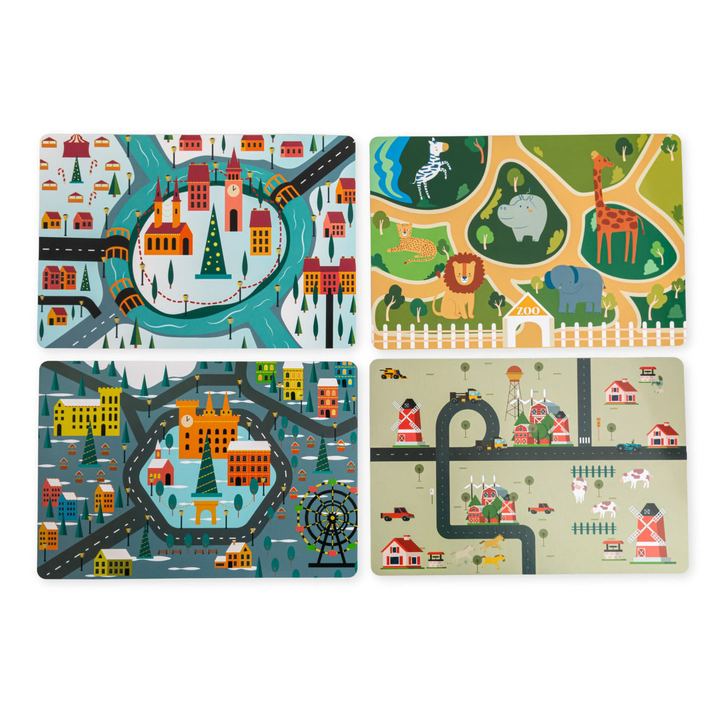 Ξύλινη σανίδα Montessori 2 σε 1 πιλοτήριο για τον μικρό οδηγό και πιλότο – τιμόνι, λεβιές ταχυτήτων, χάρτες ταξιδιού, ραντάρ