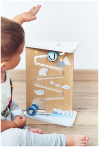 Ξύλινη σανίδα αισθητηριακού χειρισμού δύο όψεων