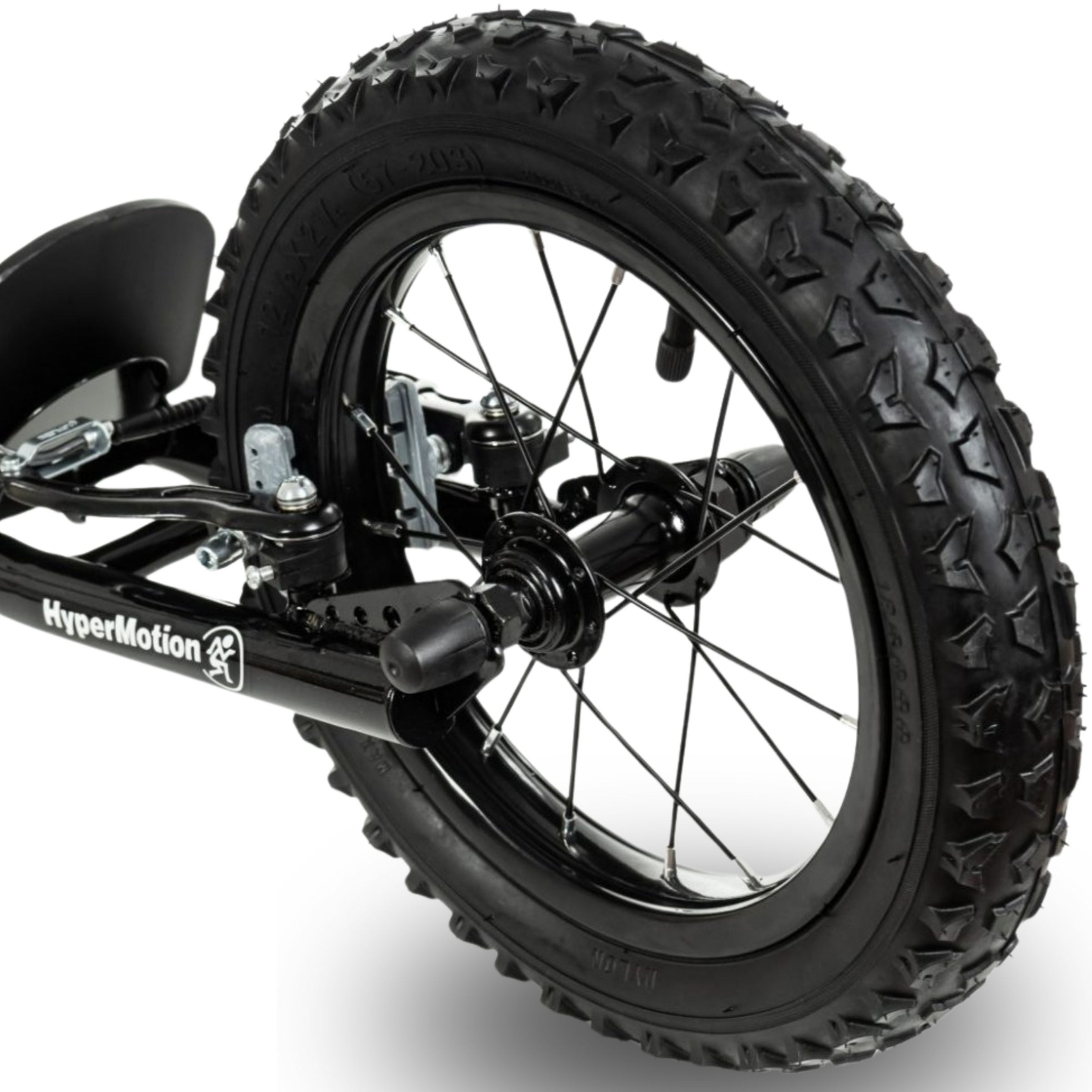 HyperMotion VIVA 12 σκούτερ (30cm με αντλητικούς τροχούς) - Μαύρο