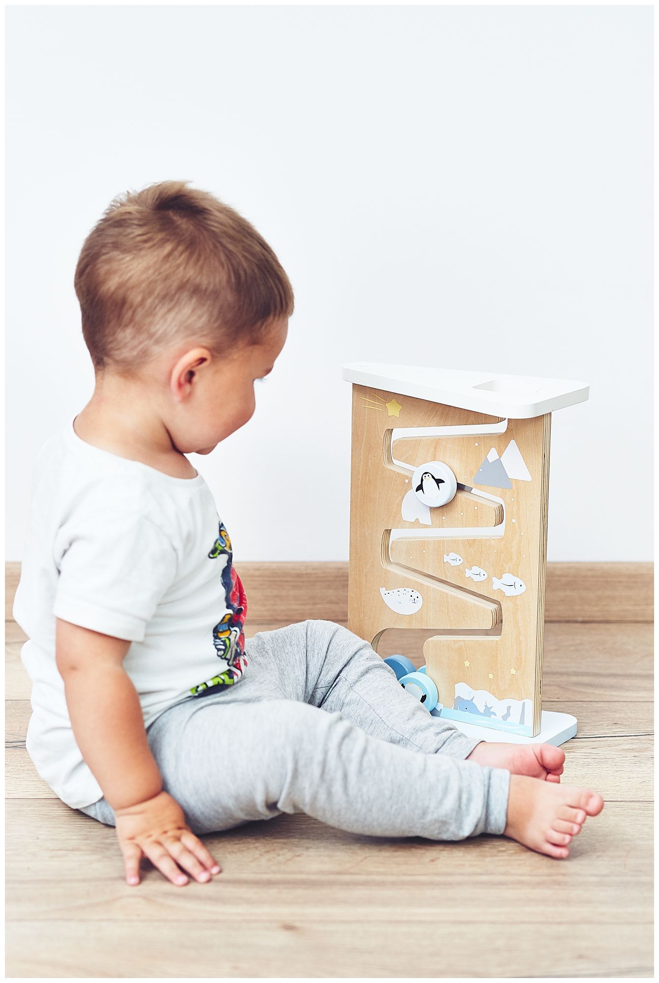 Ξύλινη σανίδα αισθητηριακού χειρισμού δύο όψεων