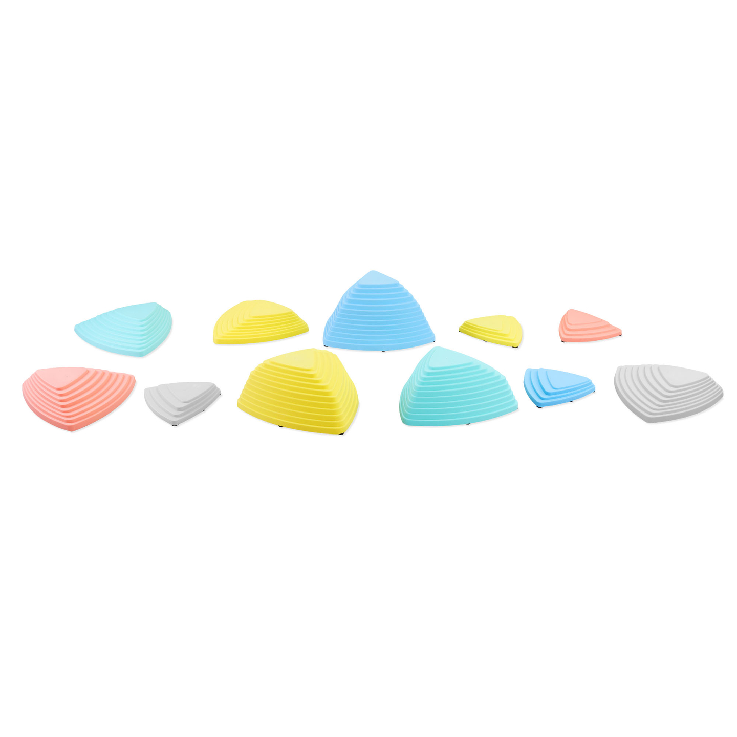 Χρωματιστές πέτρες εξισορρόπησης - 11 τεμάχια