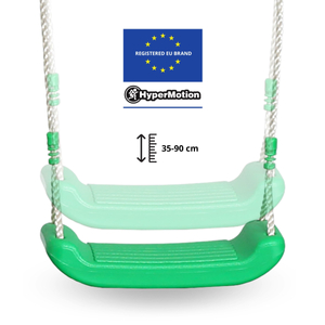 Χαλύβδινη κούνια κήπου XXL - 2 καθίσματα, σκάλα, τραπέζιο γυμναστικής