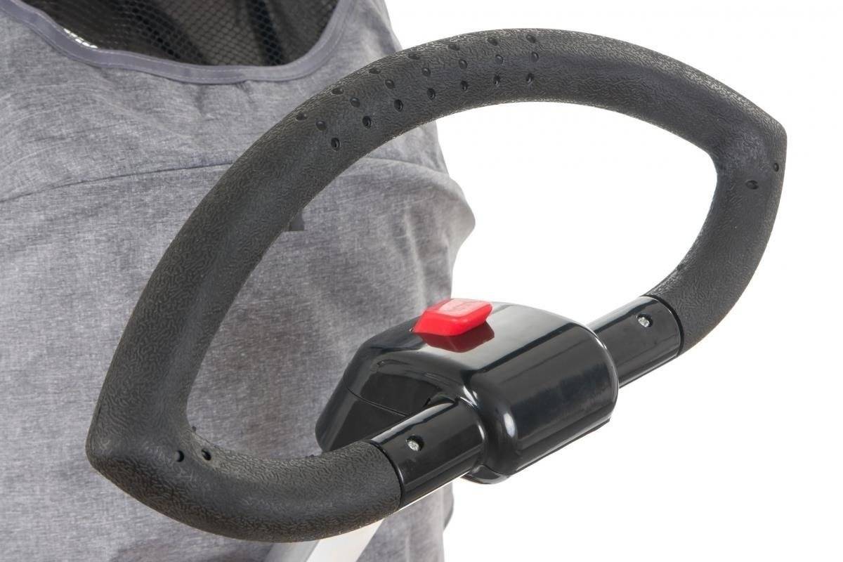 Tobi Velar τρίκυκλο + μεμβράνη βροχής - γκρι