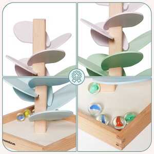 Ξύλινο culodrome - δέντρο ήχου με μπάλες