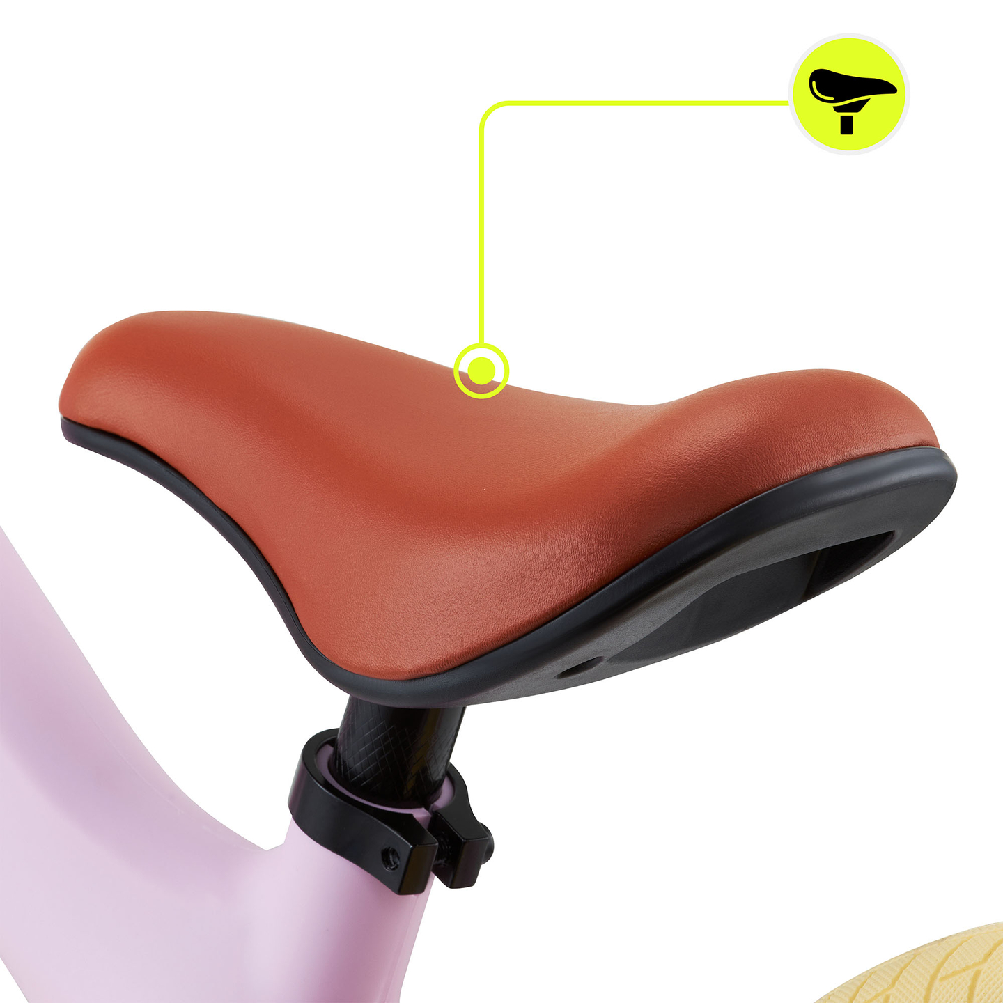 HyperMotion Marcelo παιδικό ποδήλατο ανωμάλου δρόμου - ροζ