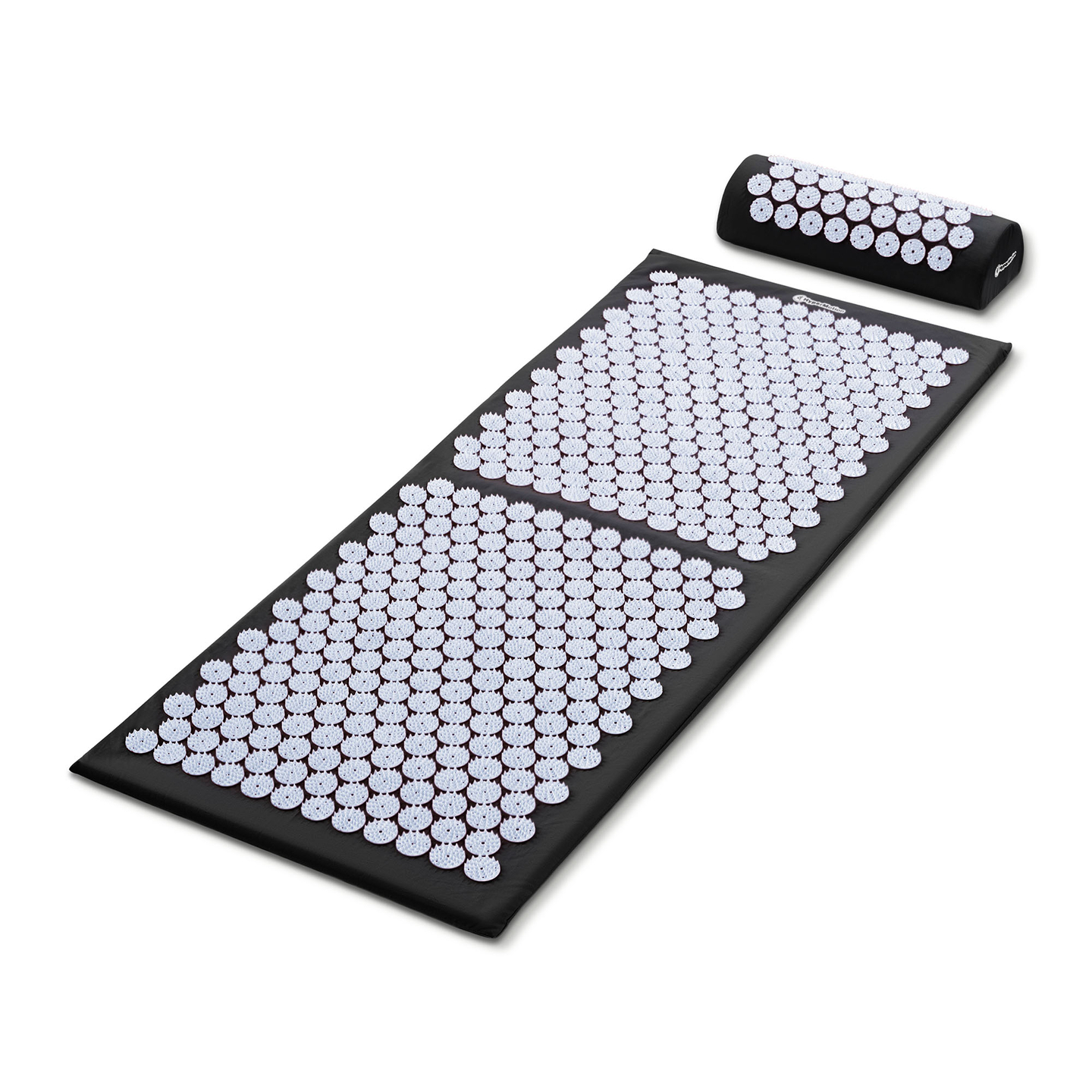 Μεγάλο στρώμα πιεσοθεραπείας με μαξιλάρι και κάλυμμα - HyperMotion 130 cm ασπρόμαυρο