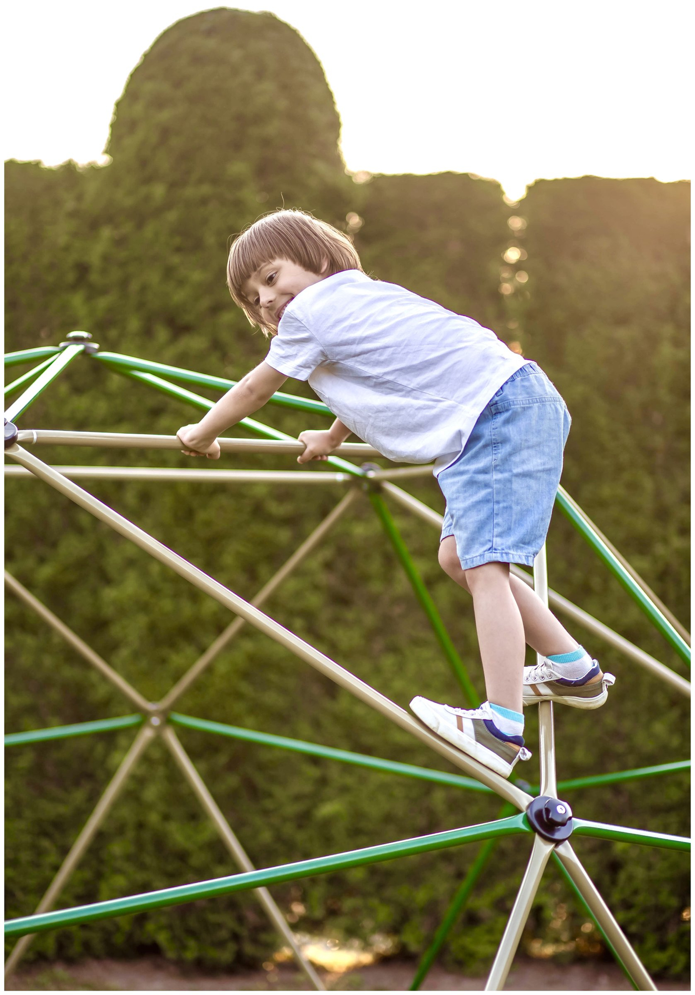 HyperMotion Παιδικός Θόλος Αναρρίχησης XXL, Γεωθόλος, Παιδική Χαρά Κήπου, Διάμετρος: 3 m