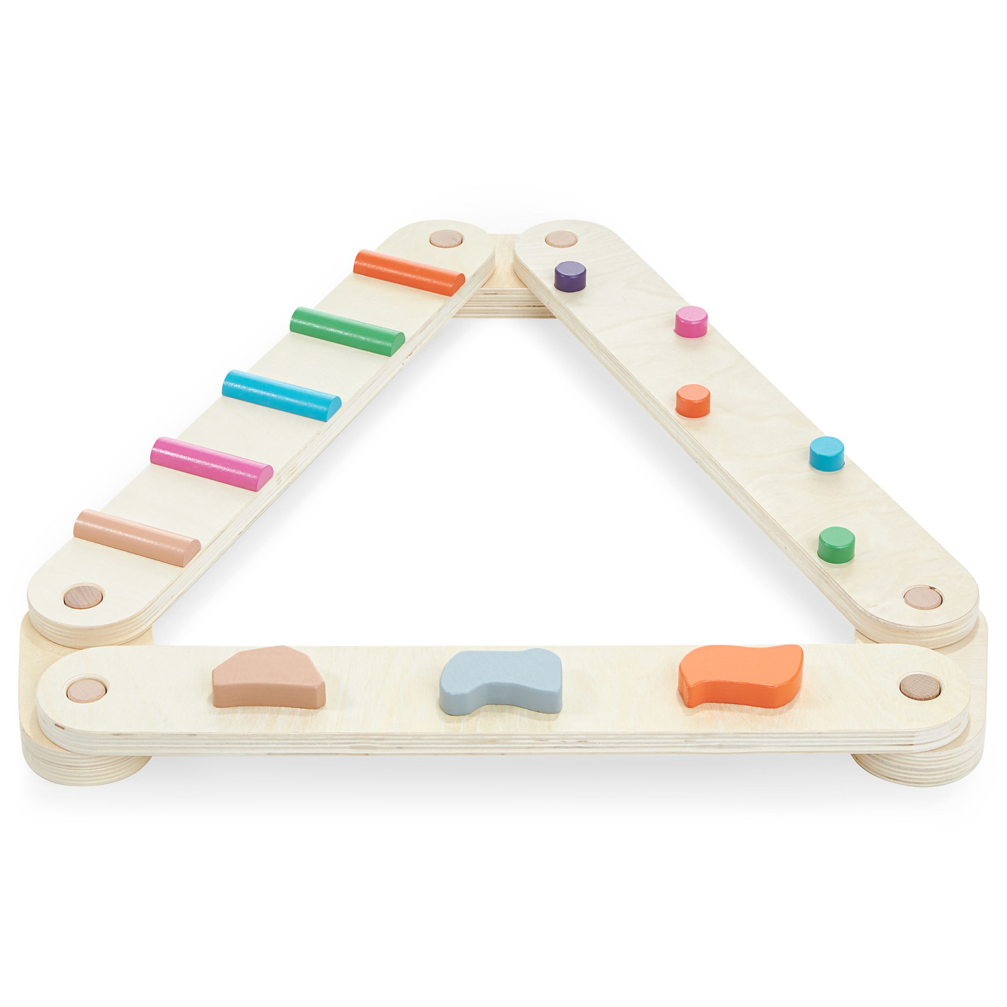 Ξύλινη πίστα ισορροπίας - αισθητηριακό μονοπάτι - 14 στοιχεία