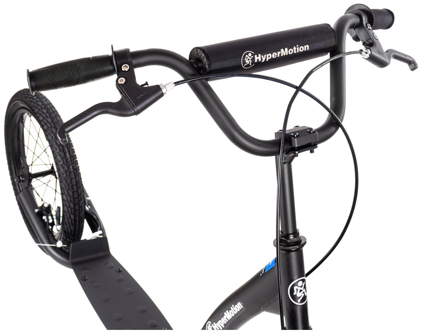 Σκούτερ πόλης HyperMotion RIVA με φουσκωτούς τροχούς 50 cm και 40 cm