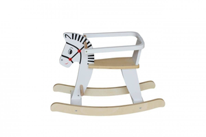 Ξύλινο κουνιστό άλογο με κάγκελα K11