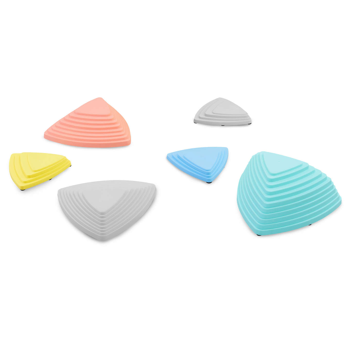 Πολύχρωμες πέτρες εξισορρόπησης - 6 τεμάχια