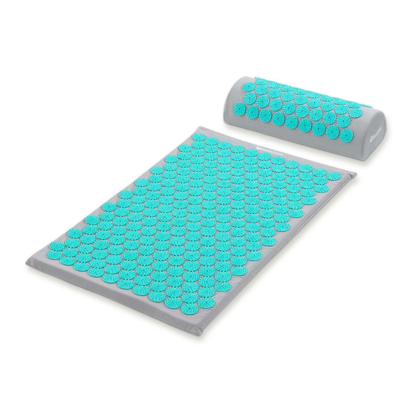 Στρώμα πιεσοθεραπείας με μαξιλάρι και κάλυμμα - 72 cm HyperMotion γκρι-μέντα