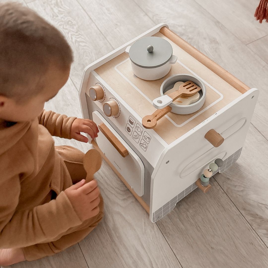 Ξύλινη κουζίνα - εκπαιδευτικός κύβος