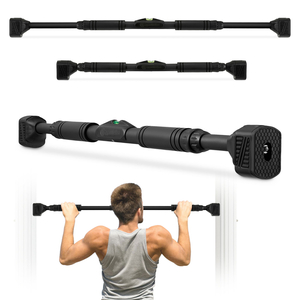 Ρυθμιζόμενη μπάρα HyperMotion 74-100 cm, 200 kg, μαύρη