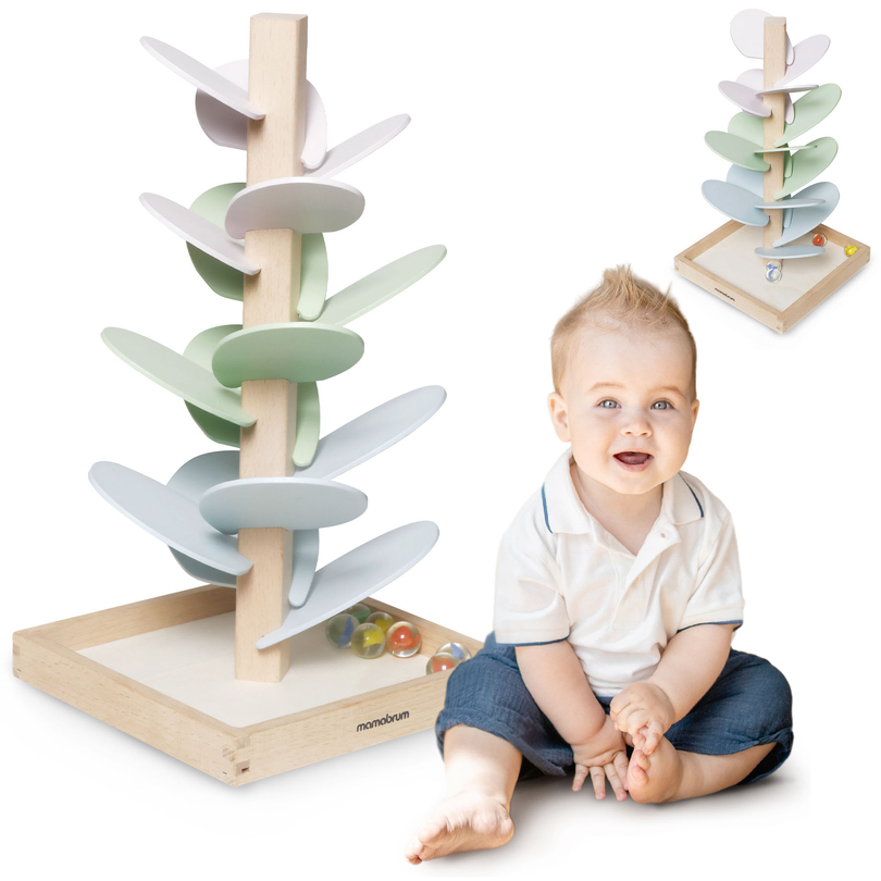 Ξύλινο culodrome - δέντρο ήχου με μπάλες