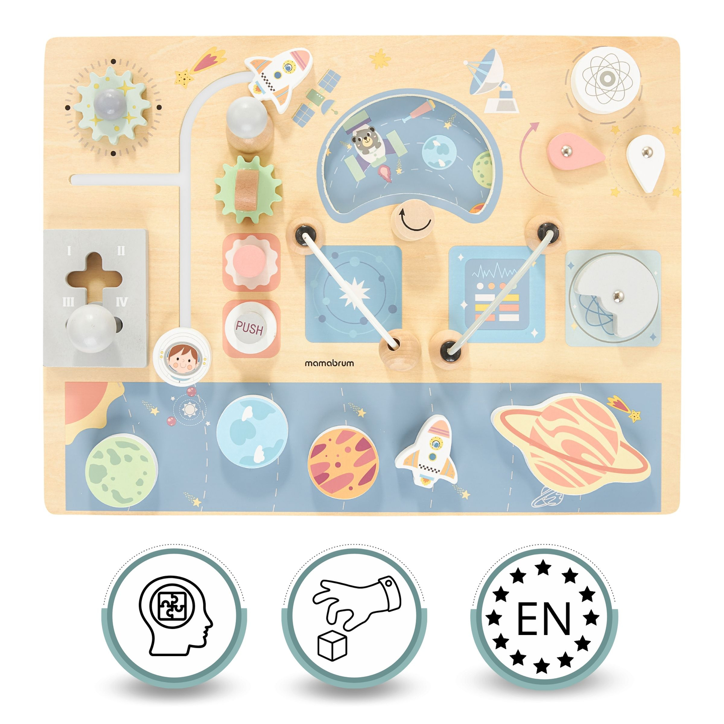 Ξύλινη σανίδα χειρισμού - Cosmos