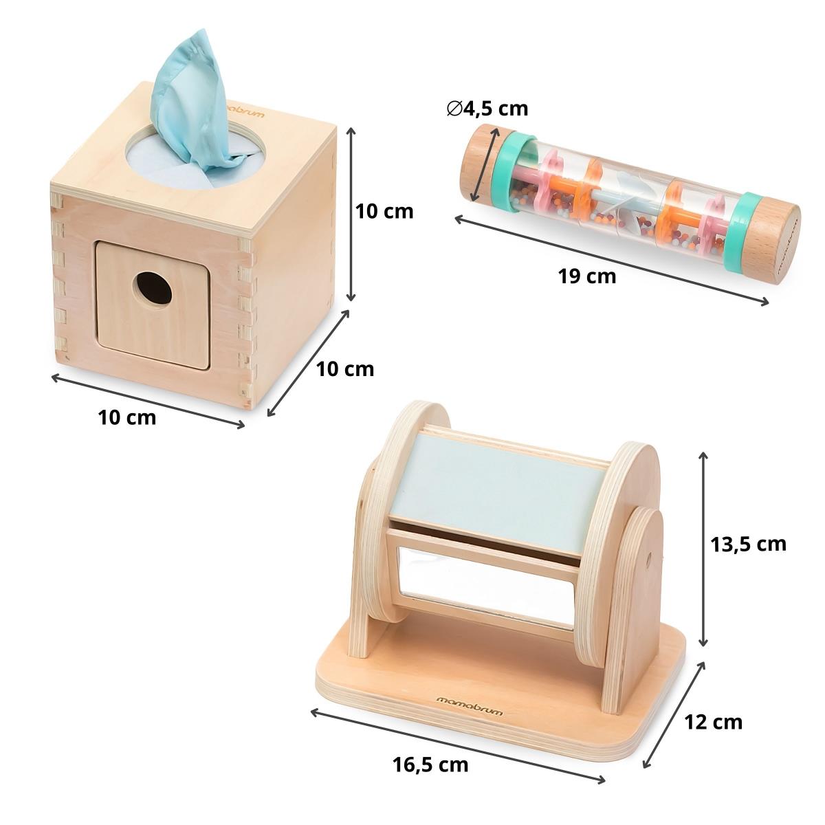 Σετ παιχνιδιών Montessori για νήπιο 0-6 μηνών