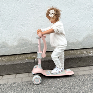 HyperMotion LUMI 3 σε 1 πατίνι ισορροπίας - φωτιζόμενη πλατφόρμα και ρόδες LED, χρώμα ροζ