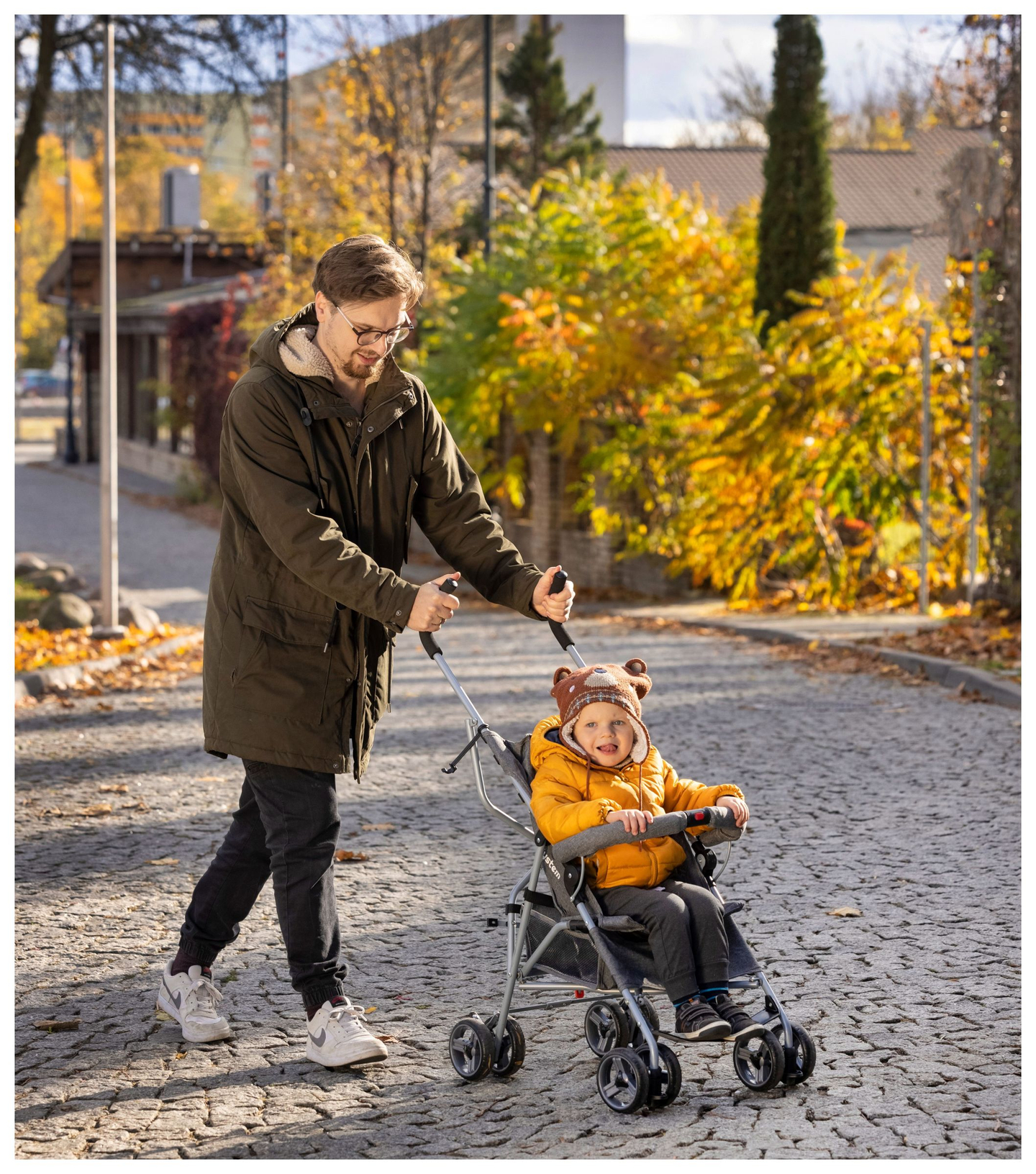 Ελαφρύ καροτσάκι, Moby-System Barton χρώμα: γκρι
