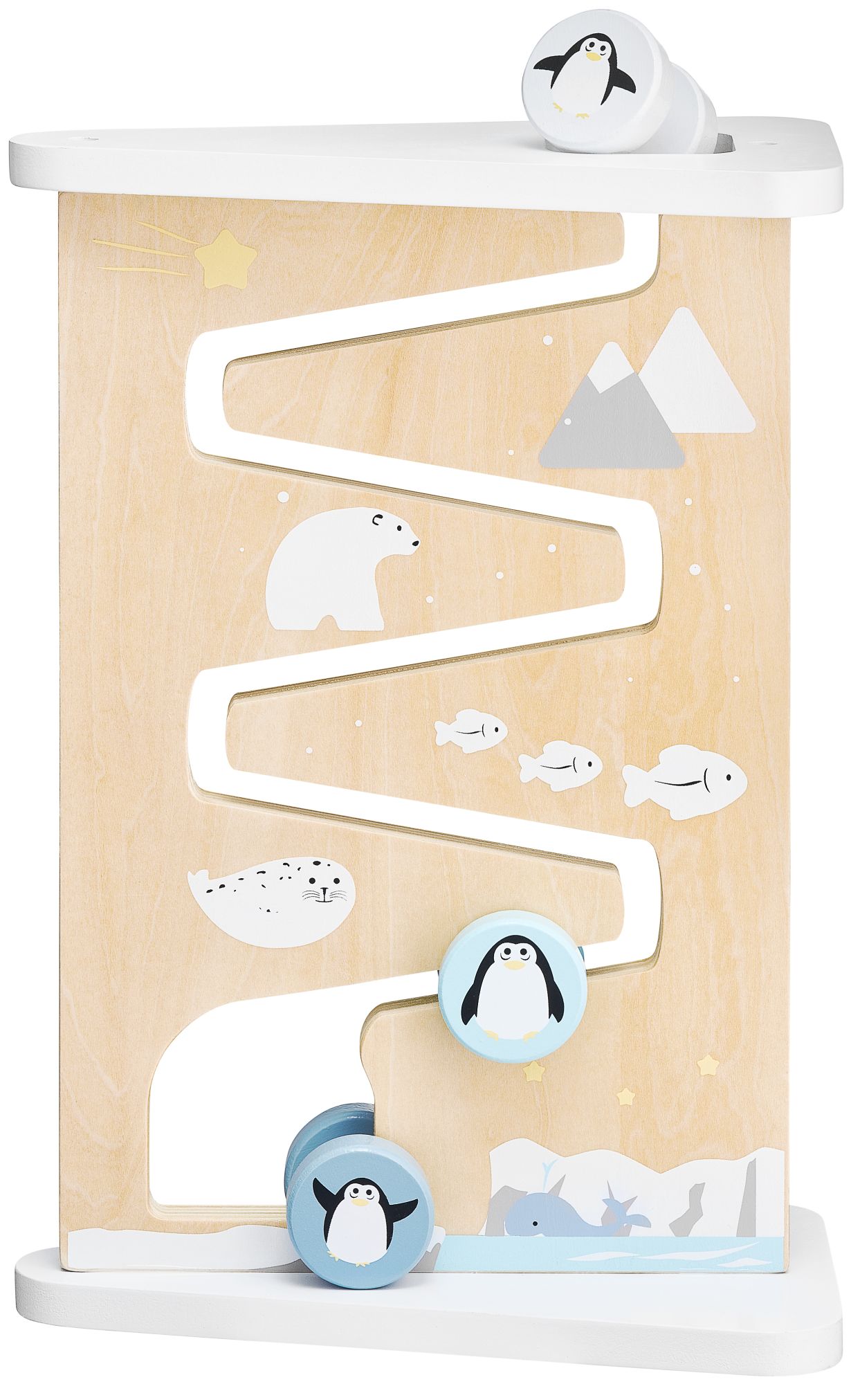 Ξύλινη σανίδα αισθητηριακού χειρισμού δύο όψεων