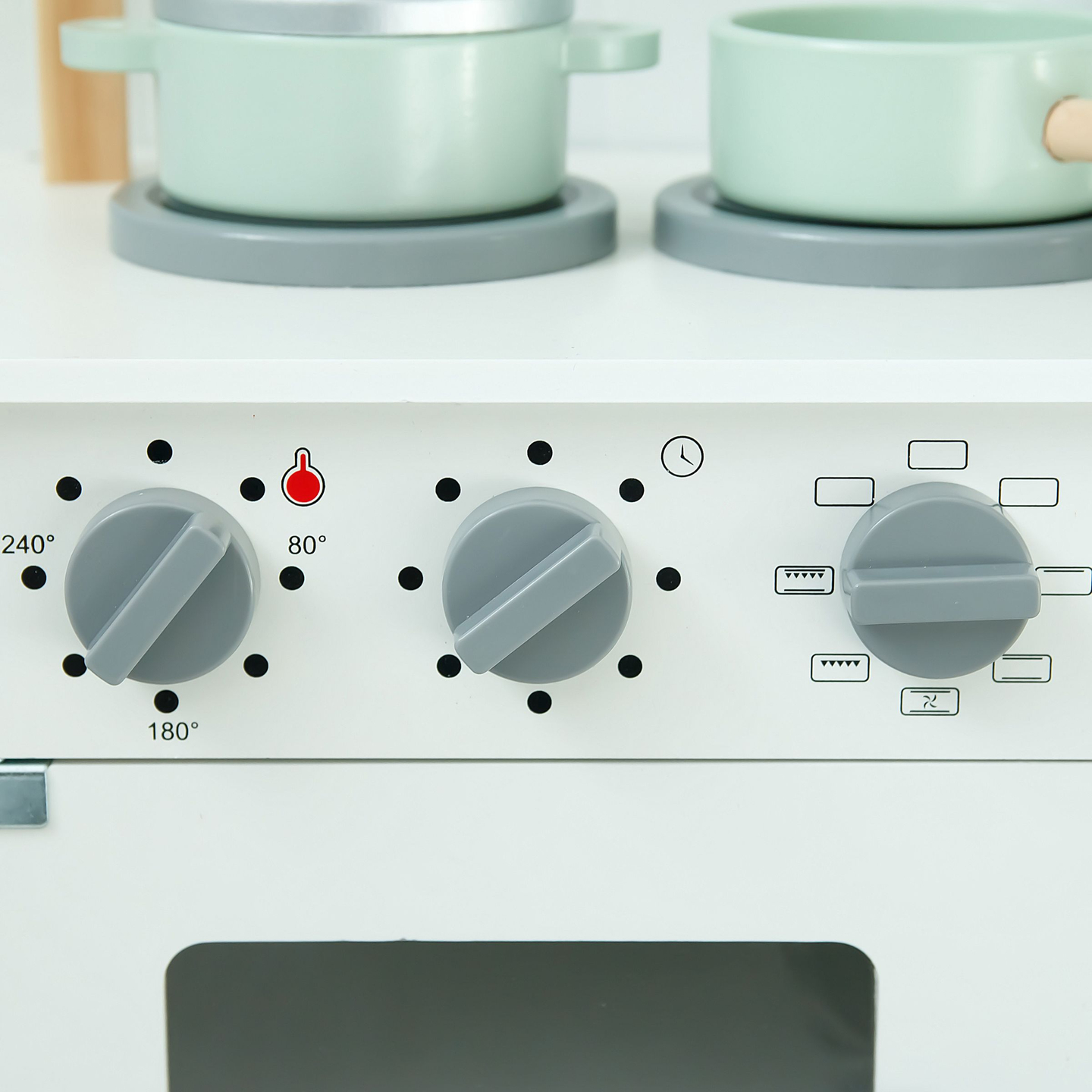 Ξύλινη παιδική κουζίνα με φούρνο μικροκυμάτων