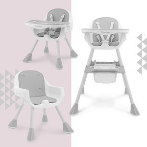 Moby-System Magnolia 2-σε-1 ρυθμιζόμενο καρεκλάκι - γκρι