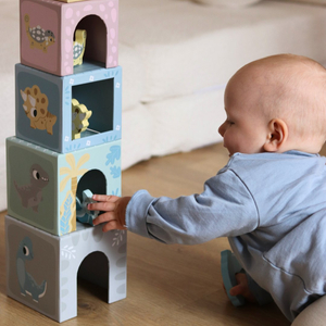 Πύργος διαλογής με φιγούρες Δεινόσαυροι