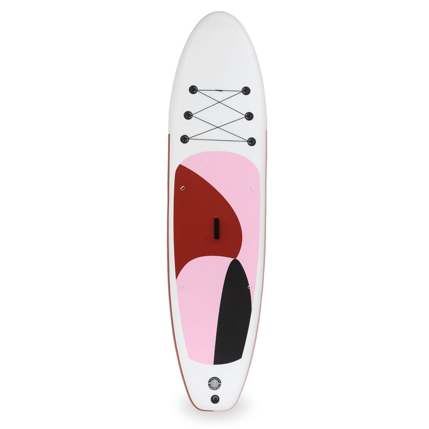 Φουσκωτό SUP Stand Up Paddle board 320cm με κουπί και κάθισμα - HyperMotion WAVE BOOST PINK 320