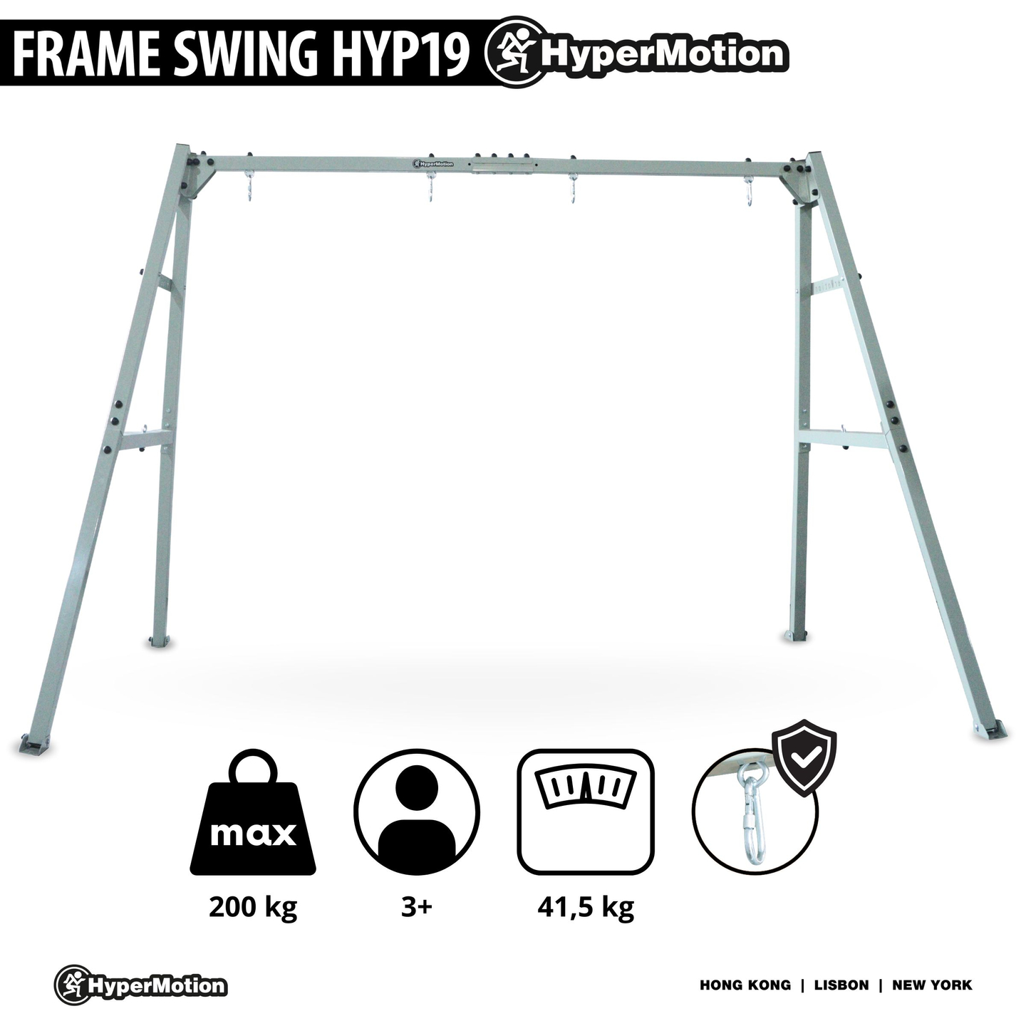 Ατσάλινο πλαίσιο για κούνια κήπου ή αιώρα