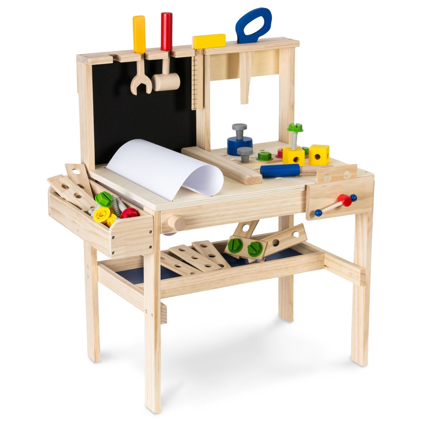 Ξύλινο σετ DIY XXL - 75 κομμάτια