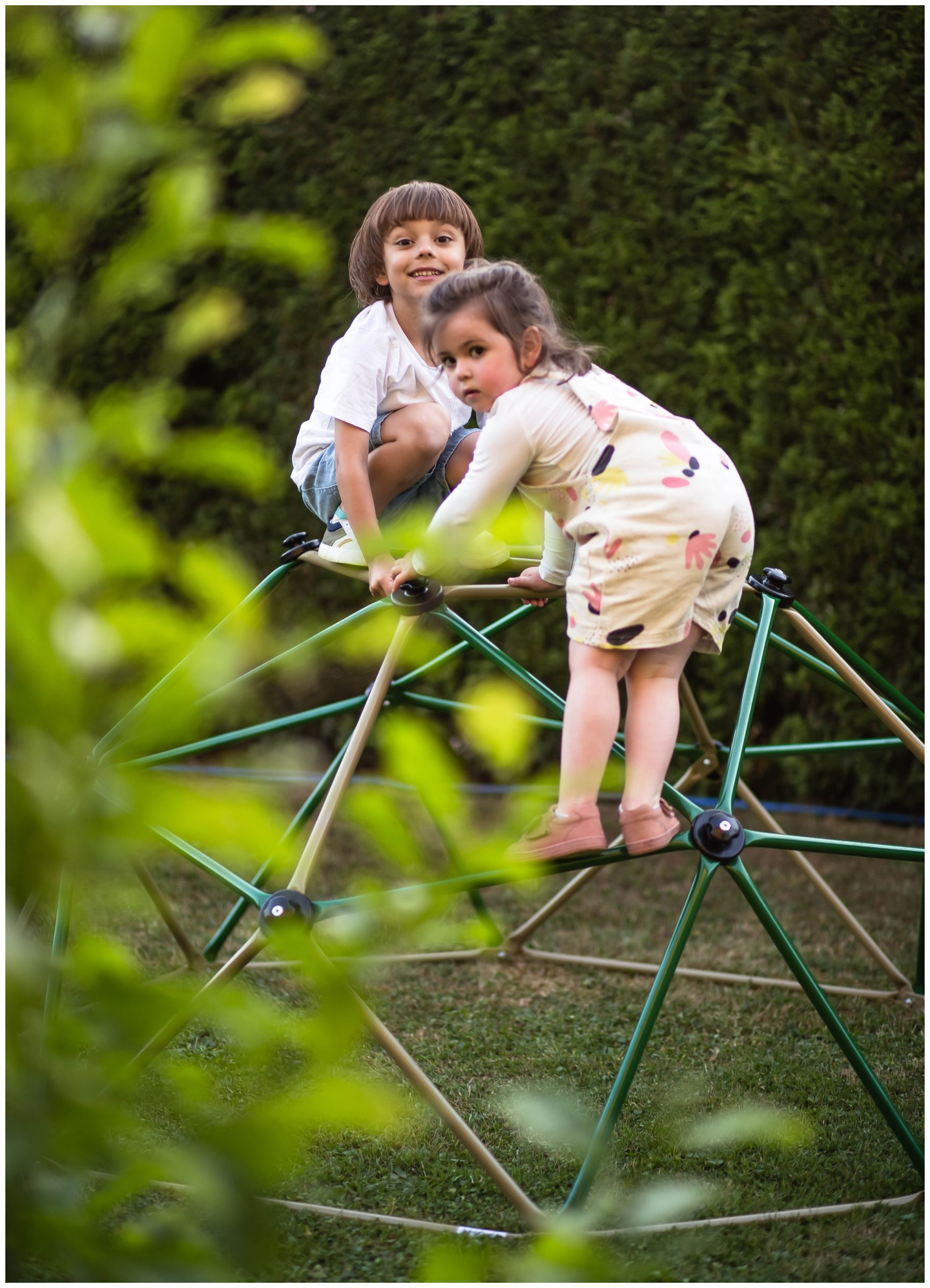 HyperMotion Παιδικός Θόλος Αναρρίχησης XL, Γεωθόλος, Παιδική Χαρά Κήπου, Διάμετρος: 1.8m