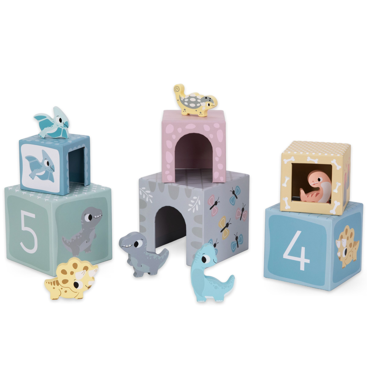 Πύργος διαλογής με φιγούρες Δεινόσαυροι