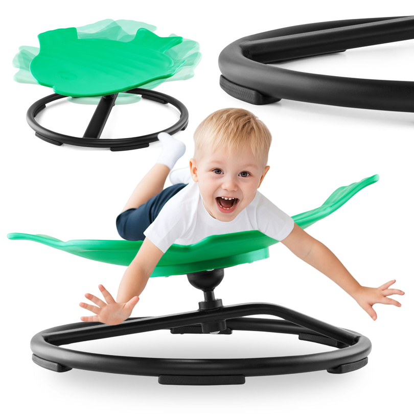 Μίνι παιδικό καρουζέλ Ψάρι - χρώμα πράσινο