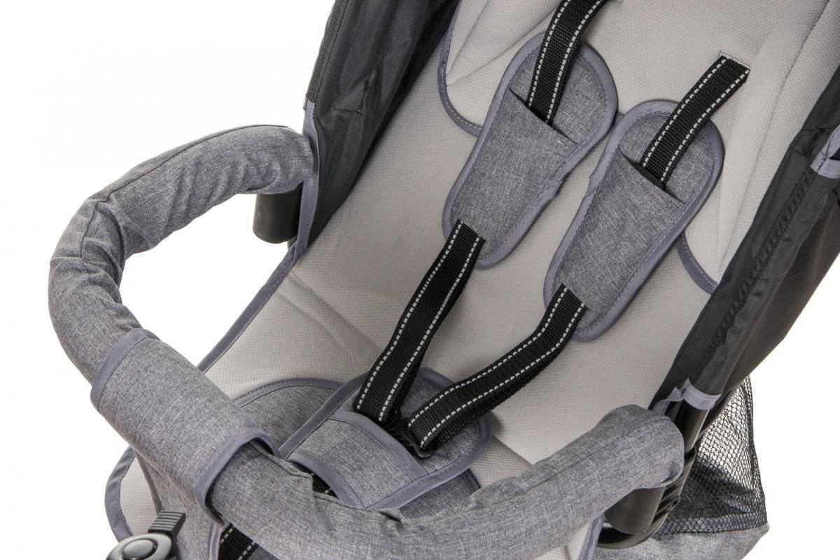 Tobi Velar τρίκυκλο + μεμβράνη βροχής - γκρι