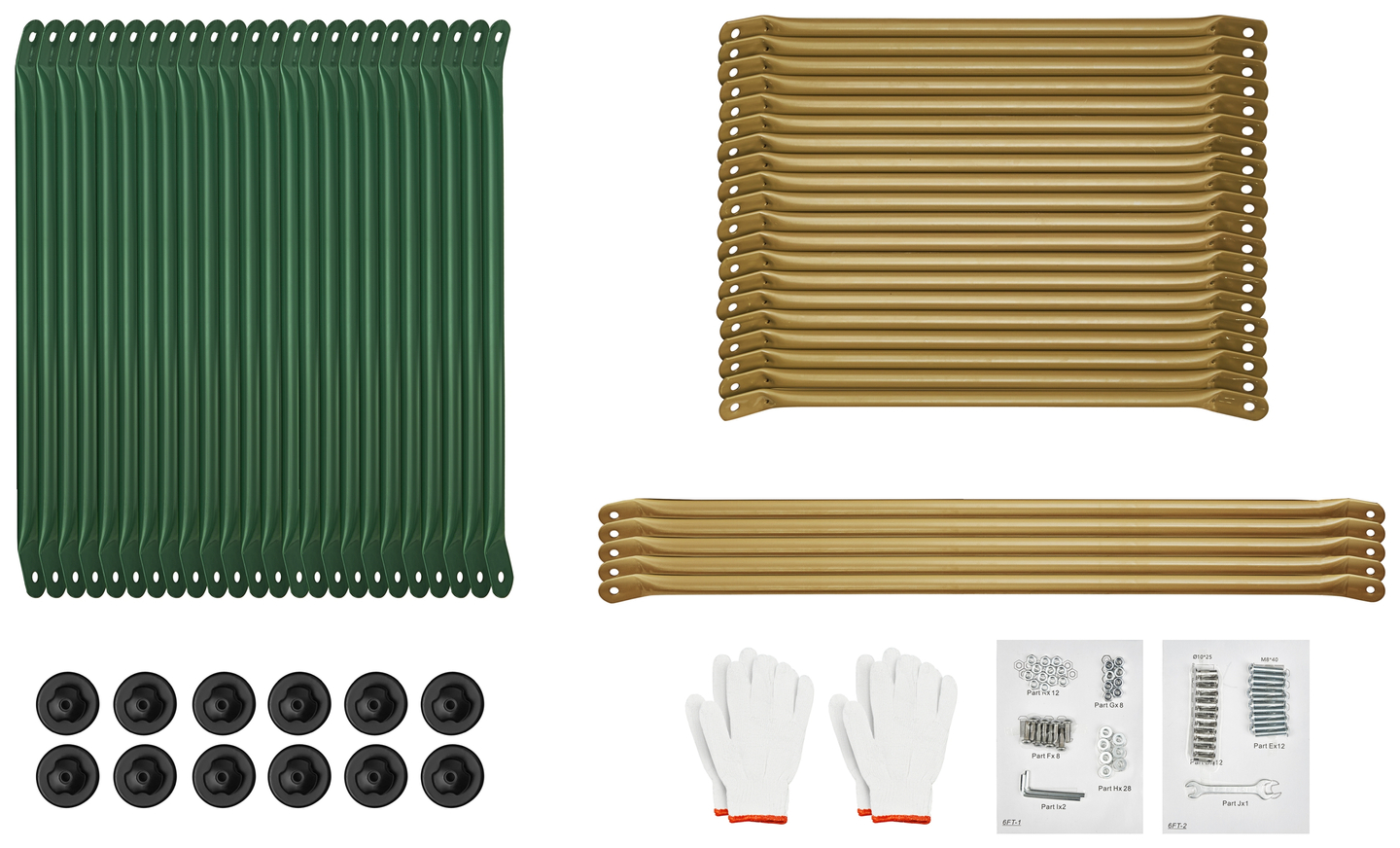 HyperMotion Παιδικός Θόλος Αναρρίχησης XL, Γεωθόλος, Παιδική Χαρά Κήπου, Διάμετρος: 1.8m