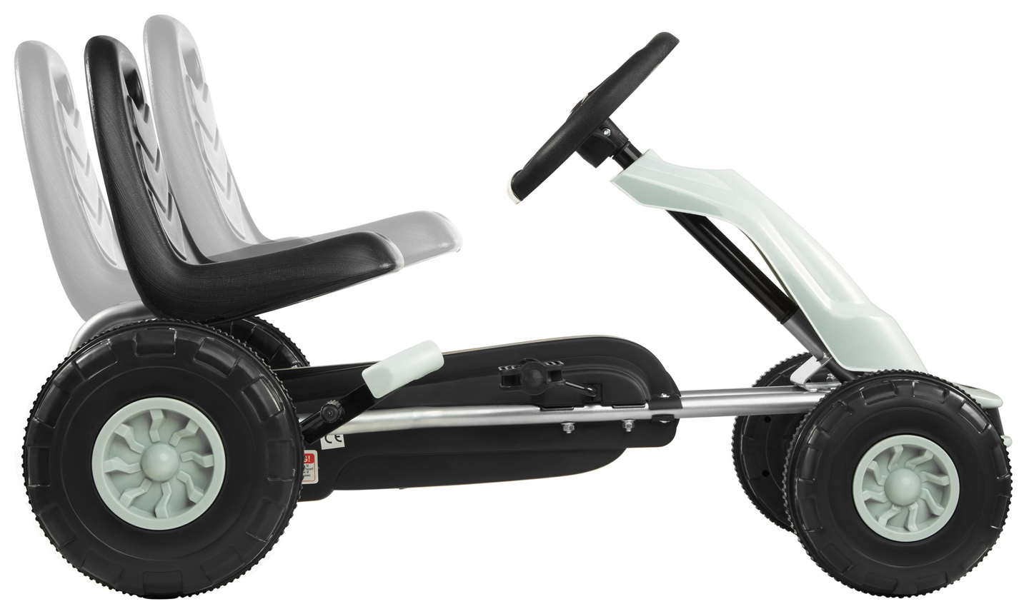 CHESTER pedal go-kart - βόλτα για παιδιά 3-6 ετών - γκρι