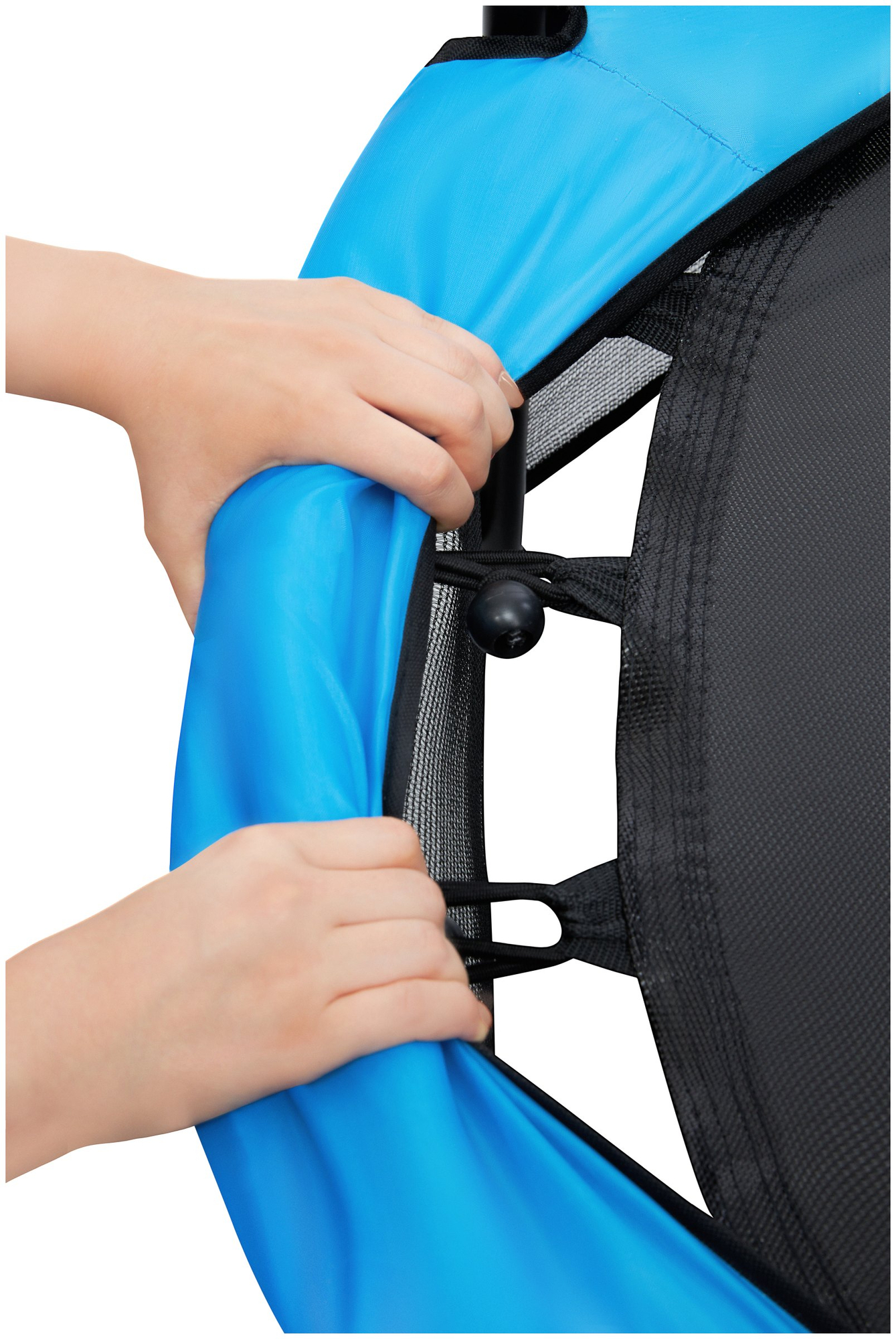 Οικιακό τραμπολίνο 140cm με δίχτυ ασφαλείας - για παιδιά 3-6 ετών