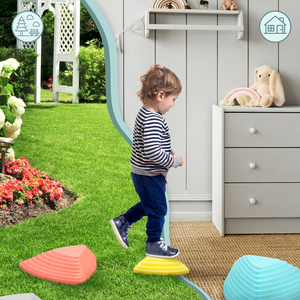 Πολύχρωμες πέτρες εξισορρόπησης - 9 τεμάχια